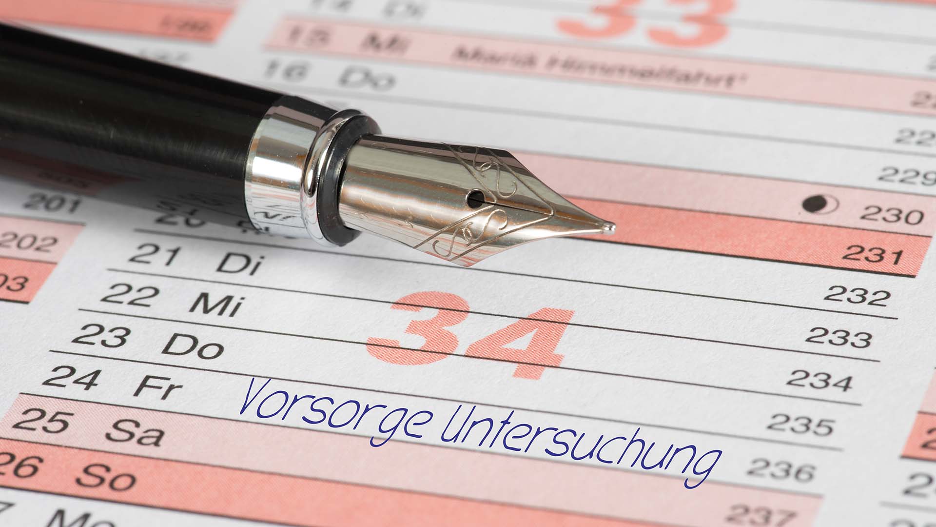 Vorsorgeuntersuchungen helfen Krankheiten frühzeitig zu erkennen.